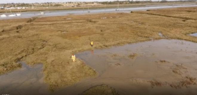 Harbour Dredging and Salt Marsh Restoration programme ©  Exo Environmental Ltd